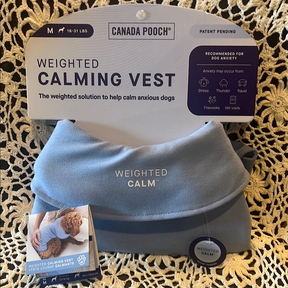 Canada Pooch Weighted Calming Vest for Dogs